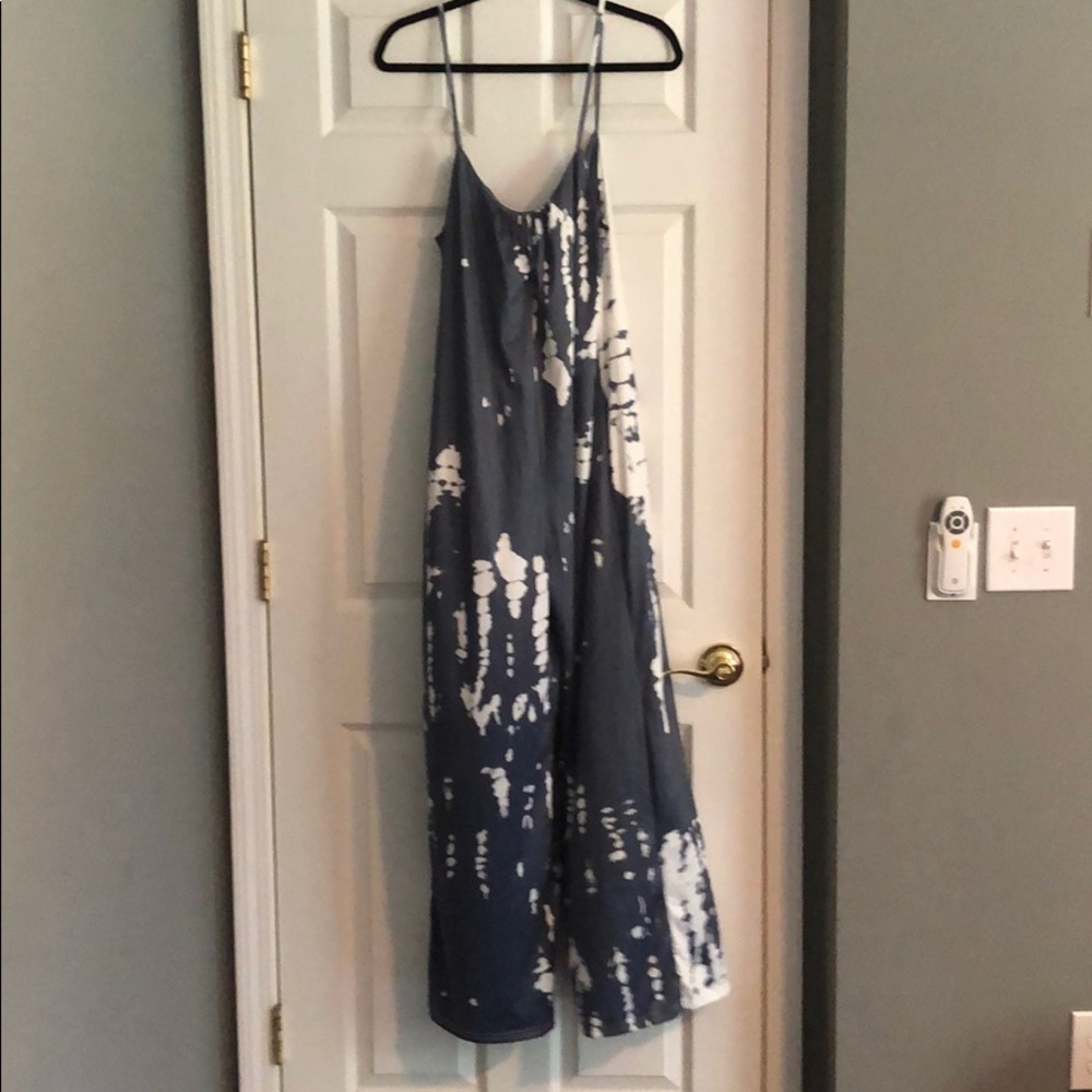 Tie dye pant jumpsuit